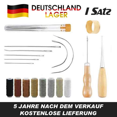 Stück leder werkzeug set - 29,