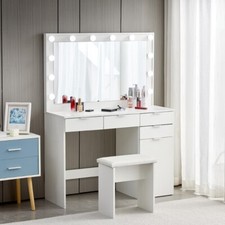 Weiß Schminktische LED