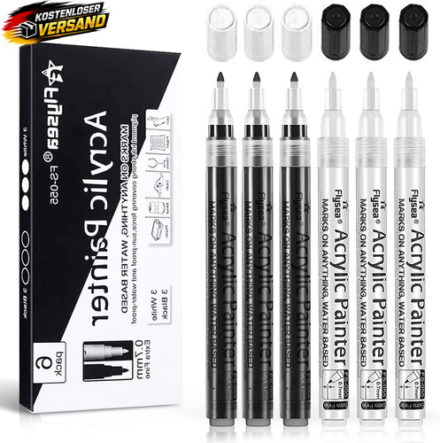 Acrylstifte set für steine - set,