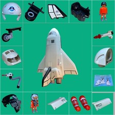 Playmobil 6196 Space Shuttle Raumfahrt Ersatzteile zum auswählen #P16