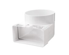 Flachkanal Umlenkstück PVC