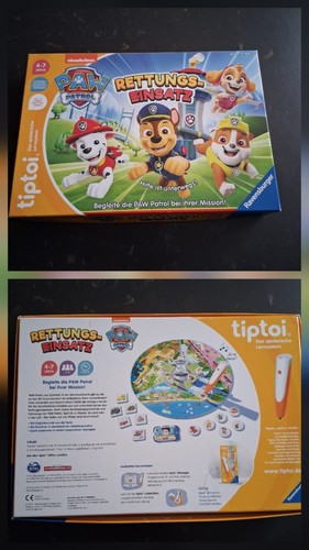 Paw patrol spiele set tiptoi - patrol,
