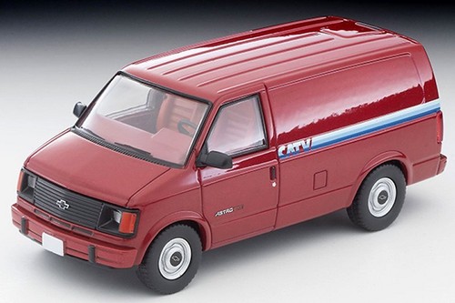 Chevrolet astro van red - -,