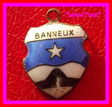 ꧁ BETTELARMBAND anhänger BELGIEN wallonien BANNEUX wappen WALLFAHRT vintage ꧂
