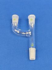 Zweihalsaufsatz Destillation Normschliff 14/23 Laborglas Laborzubehör