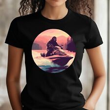 Frauen T-Shirt Bigfoot auf