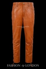 Herren Biker Lederhose