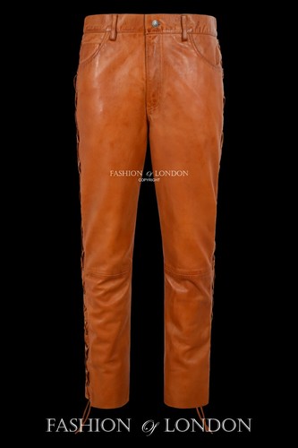Herren biker lederhose - herren,