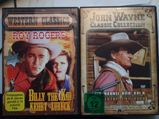 Western - John Wayne-Sie Töten Für Gold & Billy The Kid kehrt zurück-Rogers (W8)