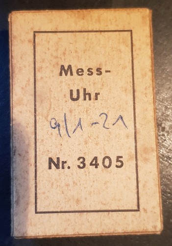 Messuhr 3405 feinmeßzeug - nr.,