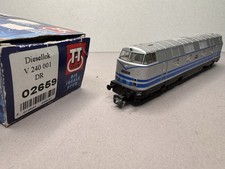 Spur TT Diesellok V240 001 DR silber, 02659, Tillig/OVP, prima aus Sammlung