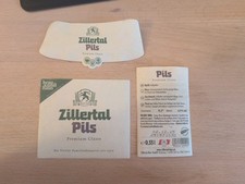 Bieretikett Beer Label Sachsen Zillertal Pils Craft Bier 