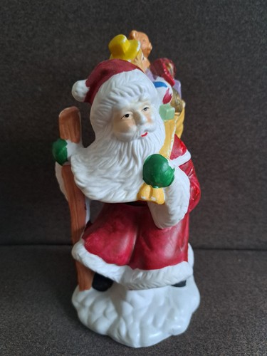 Nikolausfigur aus keramik - nikolausfigur,