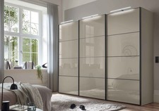 Staud Sinfonie Plus Kleiderschrank Schwebetürenschrank Schlafzimmerschrank beige