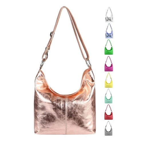 Ital damen leder - leder, tasche