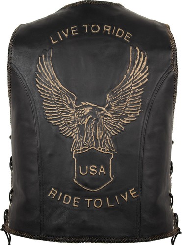 Ride live kutte lederkutte - ride,