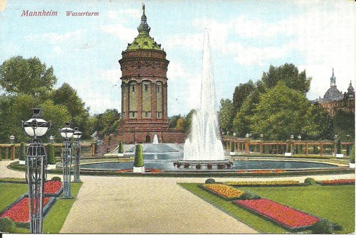Mannheim rhein - mannheim, am