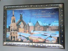 GROßE LEBKUCHEN SCHMIDT BLECHKISTE - SCHATULLE - TRUHE - SCHÖNER BRUNNEN - LEER 