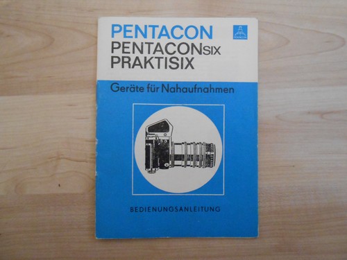 Gebrauchsanleitungen pentacon - gebrauchsanleitungen,