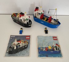 Lego City 4015 Frachtschiff + 4005 Schiff