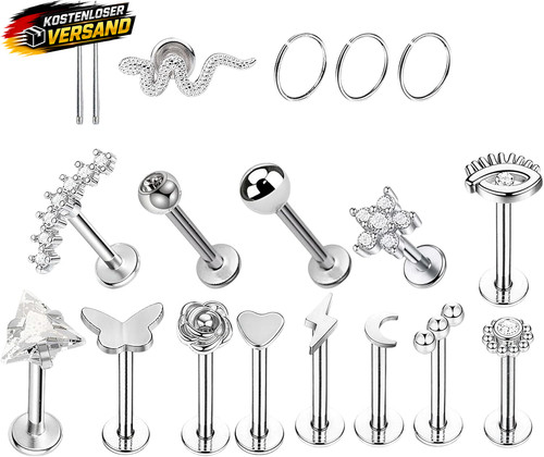 Piercing set tlg für helix - piercing,