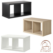 🔵🟡 IKEA Kallax 77x41 cm Regal 2 Fächer Wand Hängeregal Bücherregal Vitrine