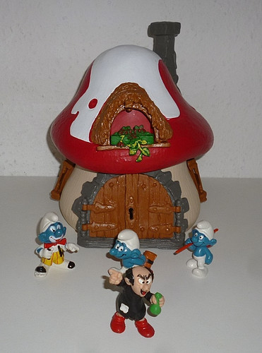 Schleich schlumpfhaus - schleich, /