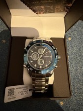 FREDERIC Dual Time Sportuhr – Multifunktionaler Chronograph im Racing-Look NEU