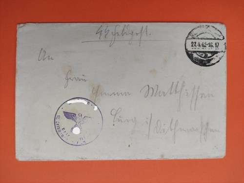 Feldpostbrief mit inhalt - feldpostbrief,