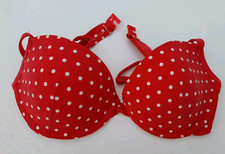 Bikini auch BH Marc 'o Polo Gr. 80a Halbschale  rot-weiß Punkte mit Bügel