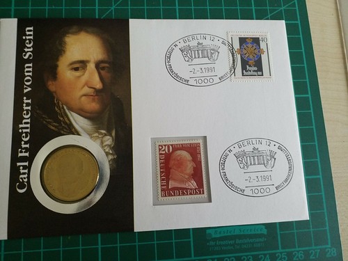 Numisbrief bund carl - -,