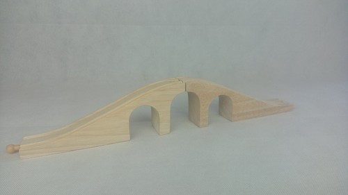 Holzeisenbahn brücke - holzeisenbahn,,