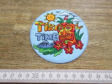 Patch Rockabilly Tiki Time Beach Party Cocktail Nose Art Jacket Jacke Weste Fun