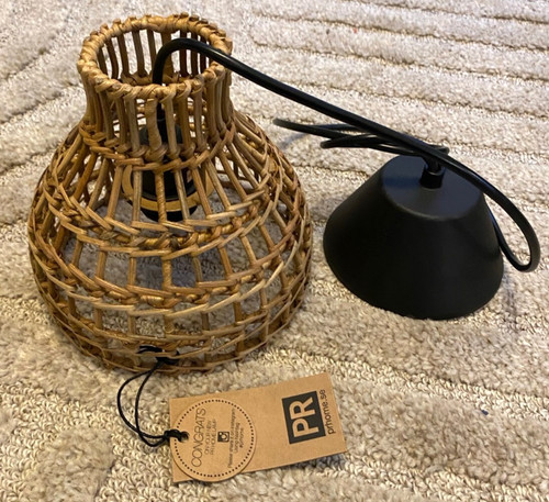 Home rattan hänge lampe - pr, hänge-
