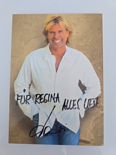 Hansi hinterseer autogramm - hinterseer,