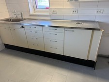 Freuding Arbeitszeile  Laborzeile Labortisch Gipszeile Gipstheke Gipsküche