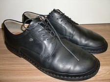 Finn Comfort Herren Halbschuhe UK 10,5, schwarz, Gr. 45, echt Leder, Einlagen ge