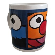 Sesamstraße Sammlertasse Ernie + Bert + Krümelmonster Kaffee tasse Henson