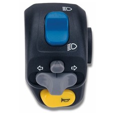 DOMINO Lenker-Schaltereinheit links Schwarz  passend für Peugeot SQUAB, TREKKER 