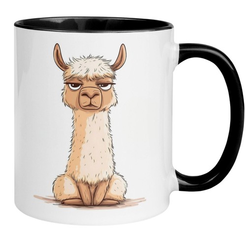 Tasse alpaka genervter - tasse, –