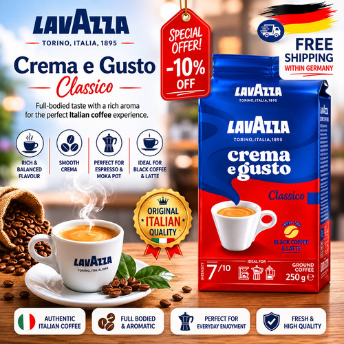 Lavazza crema gusto pack of - lavazza,