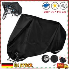 Fahrradplane Fahrrad Abdeckung Regenschutz Schutzhülle Fahrradhülle wasserdicht