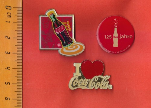 Coca cola pins aus - x, meiner