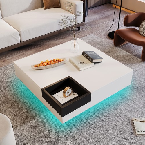 Moderne couchtisch mit - moderne,