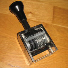 Reiner · B6 · Paginierstempel · Selbstfärbestempel · Stempelautomat