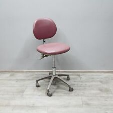 Adec Arbeitssessel 1601 Hocker in rosa Dental Arzt geprüft Zahnarztpraxis