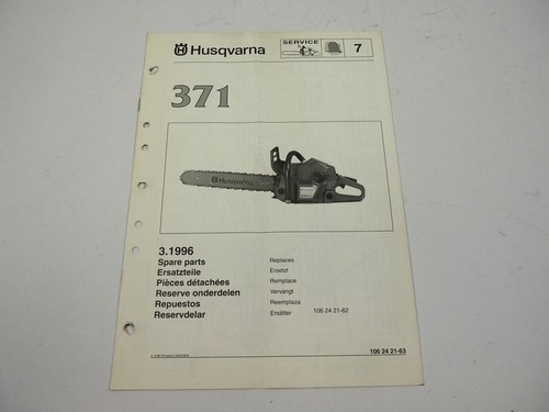 Husqvarna 371 kettensäge - husqvarna,