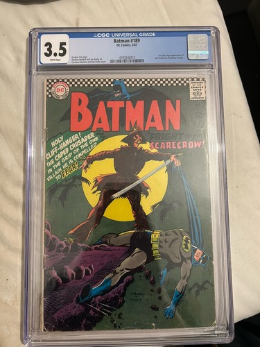 Batman 189 cgc - cgc, 3.5