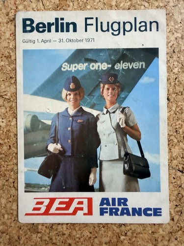 Bea air france - bea, flugplan