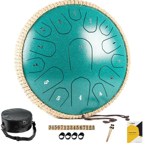 Steel tongue drum handpan set - drum,